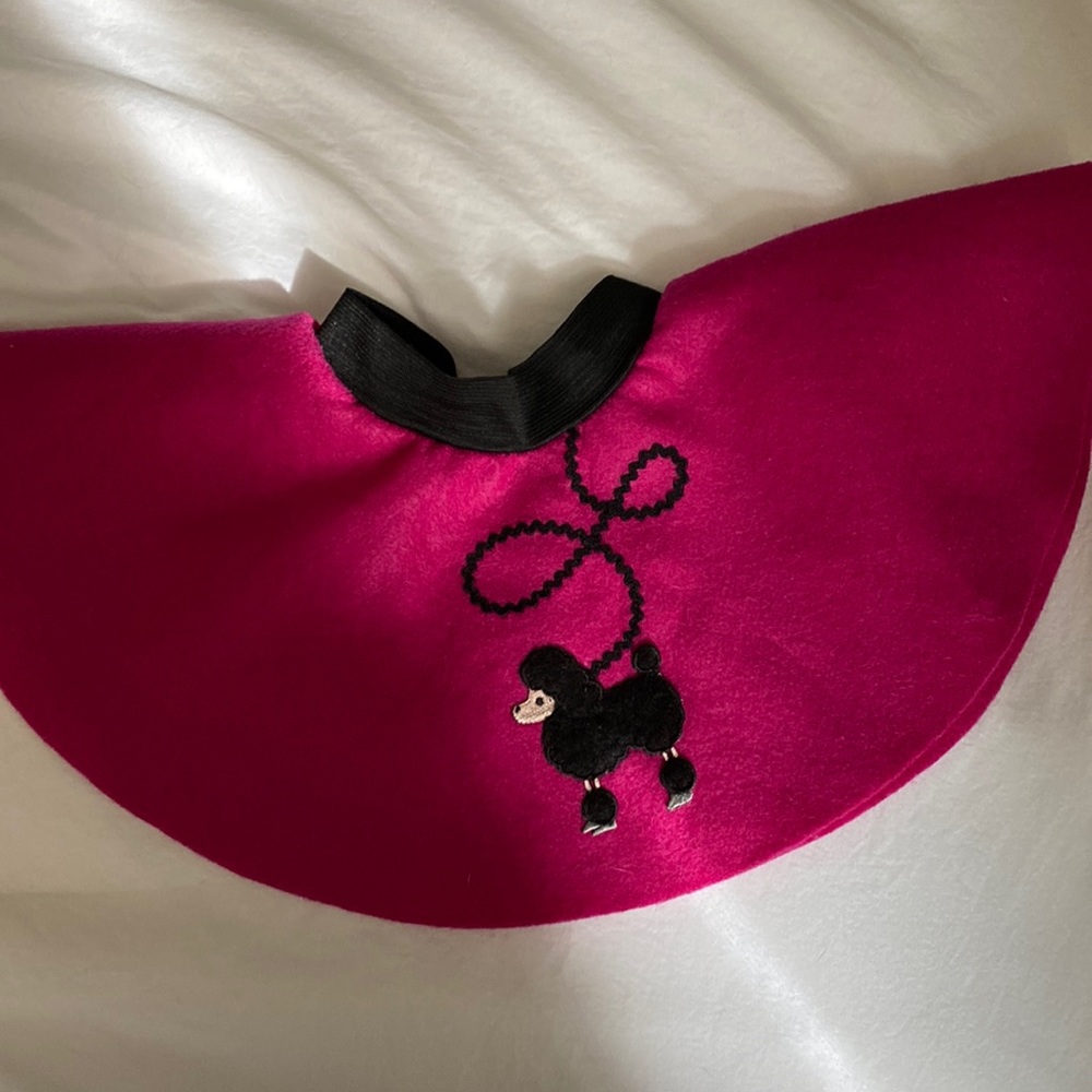 Baby Halloween 50’s Poodle Skirt. Fit 3-6 months